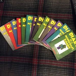 Set of 13 Diary of a Minecraft Zombie books